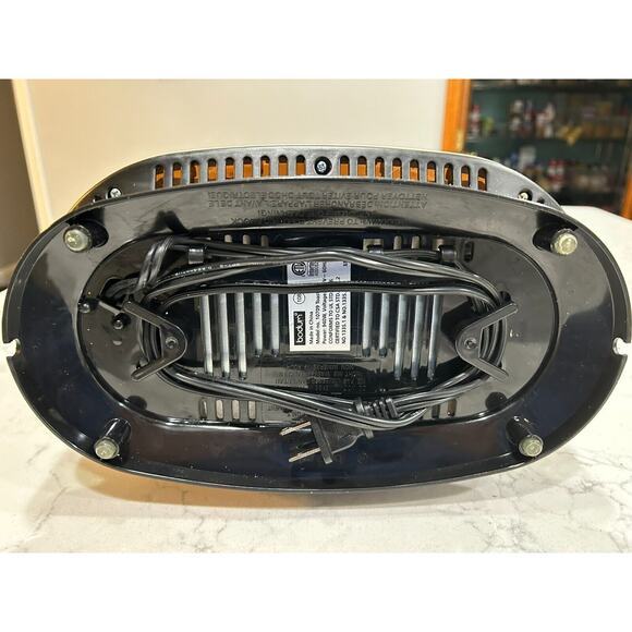 BODUM Switzerland Bistro Toaster White 2 Slice Pop Up Toaster MINIMALIST - Picture 5 of 7